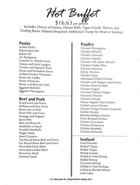 Menu Page 6