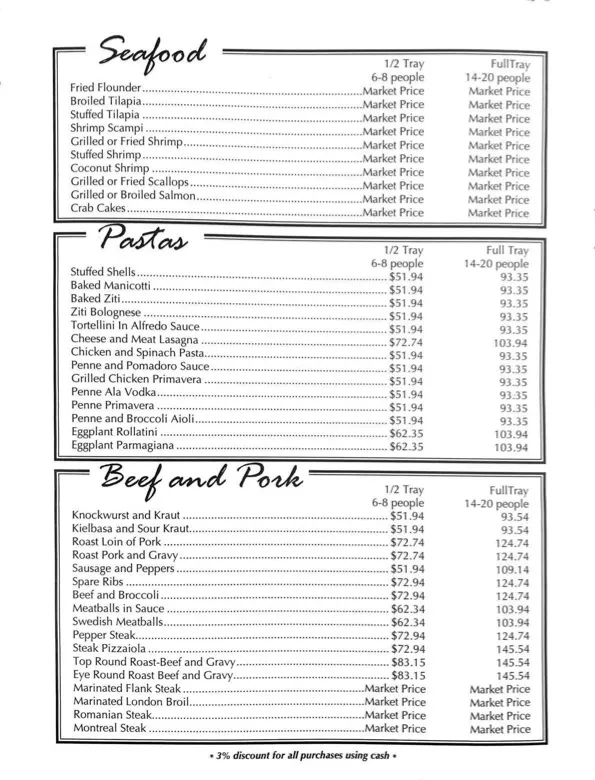 Menu Page 8