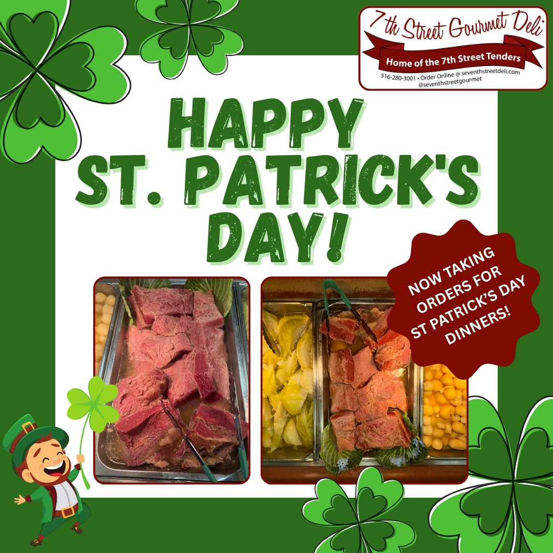 St. Patrick's Day Specials